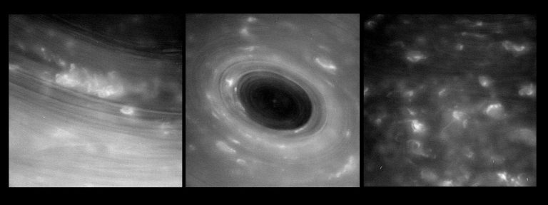 Первые кадры поверхности Сатурна