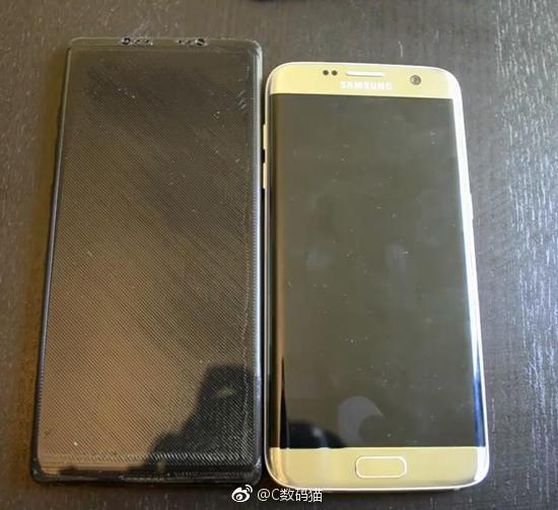 Первые снимки нового Samsung Galaxy Note 8