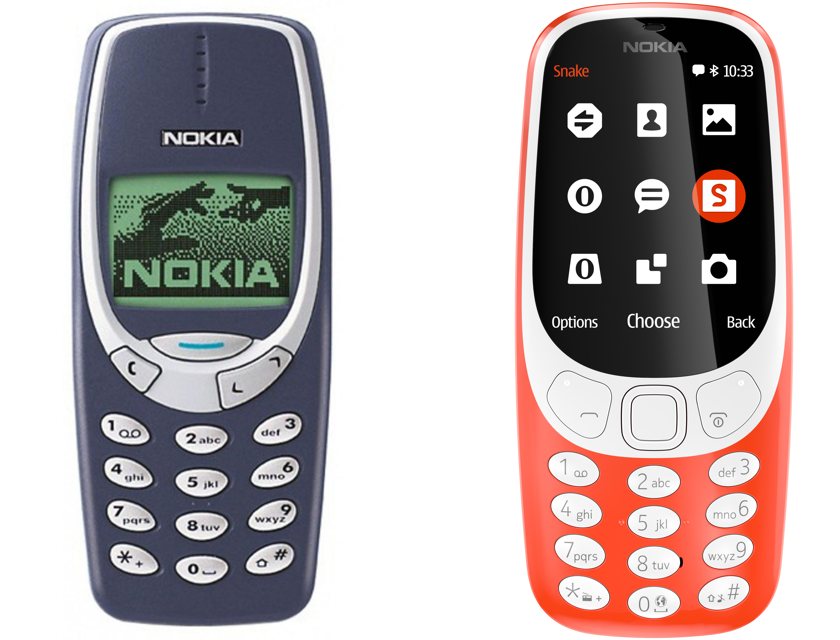 Первые азиатские клоны новой Nokia 3310