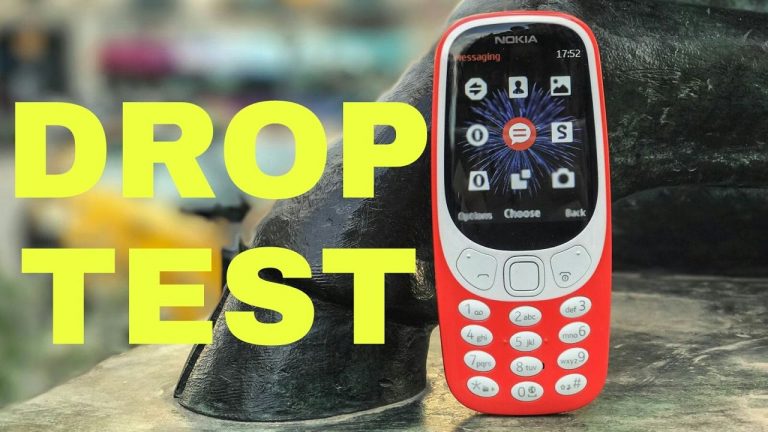 Nokia 3310 2017: дроп-тест