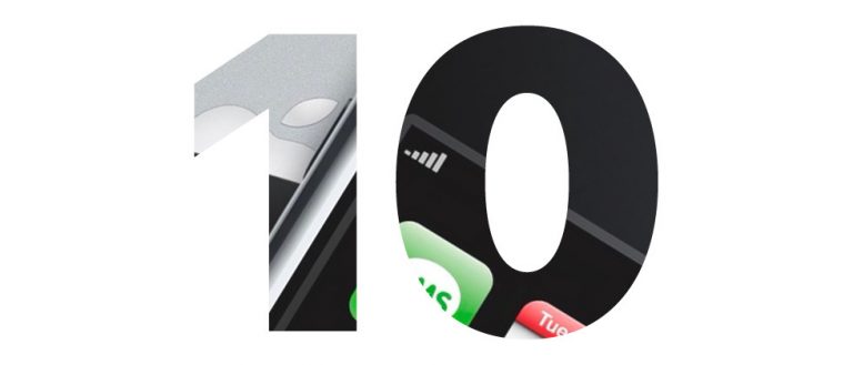 10 лет iPhone