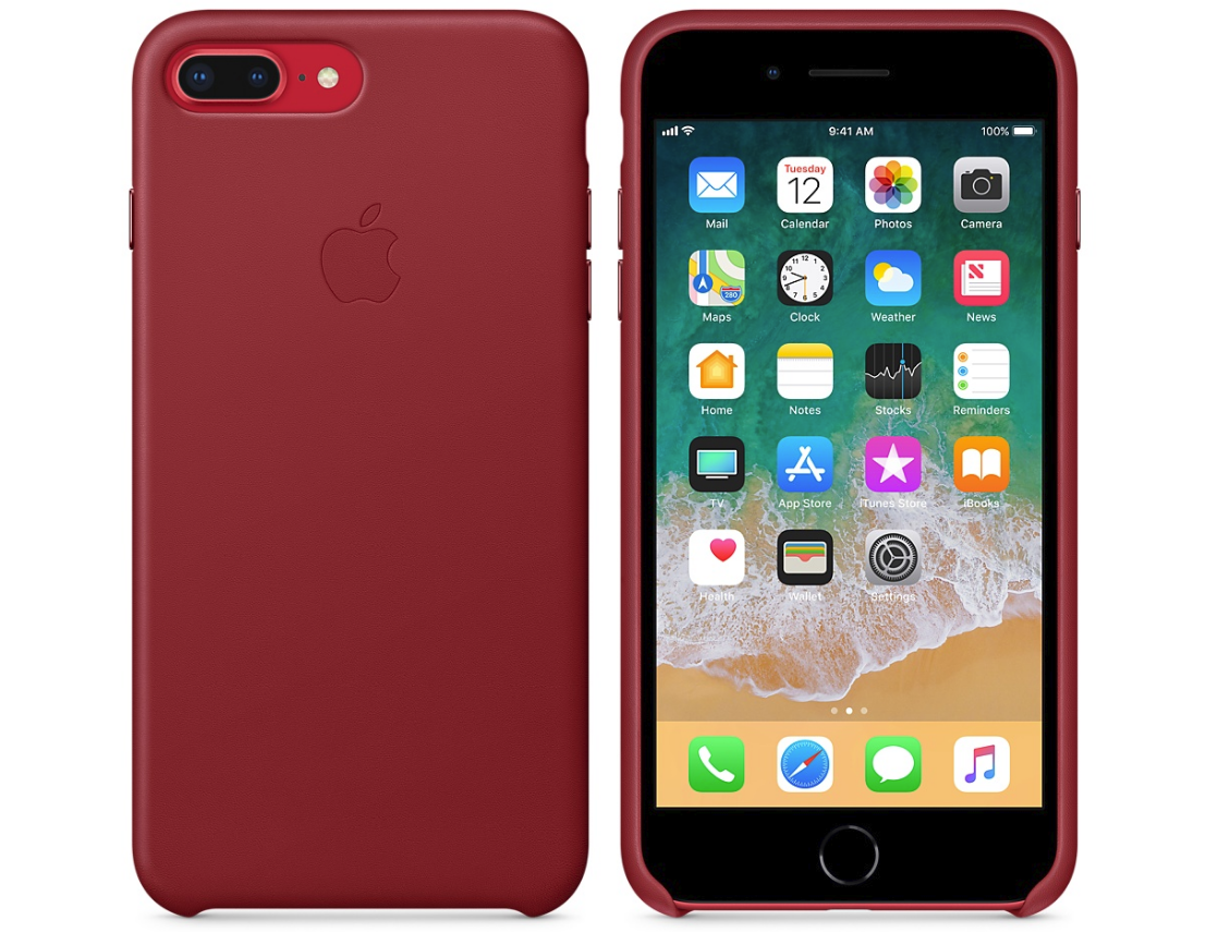 Кожаные чехлы (Product) RED iPhone 8 Plus