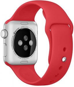 Apple Watch спортивный ремешок (Product) RED