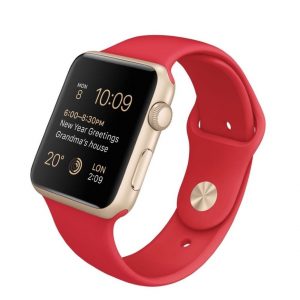 Apple Watch спортивный ремешок (Product) RED