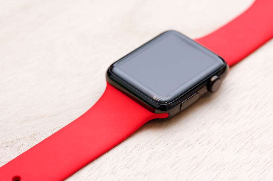 Apple Watch спортивный ремешок (Product) RED