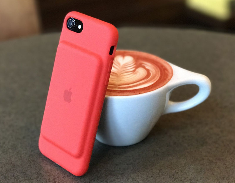 Smart Battery Case RED для iPhone