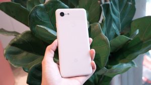 Google Pixel 3 Not Pink