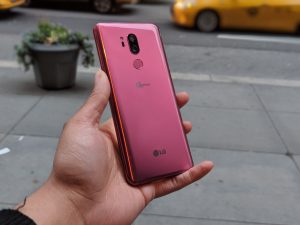 LG G7 ThinQ Raspberry Rose