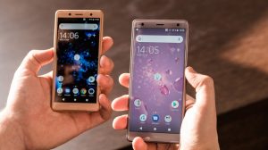 Sony Xperia XZ2 and XZ2 Compact Coral Pink