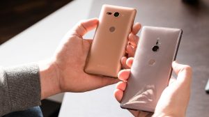 Sony Xperia XZ2 and XZ2 Compact Coral Pink