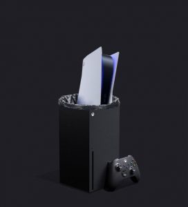 мемы про PlayStation 5 и Xbox