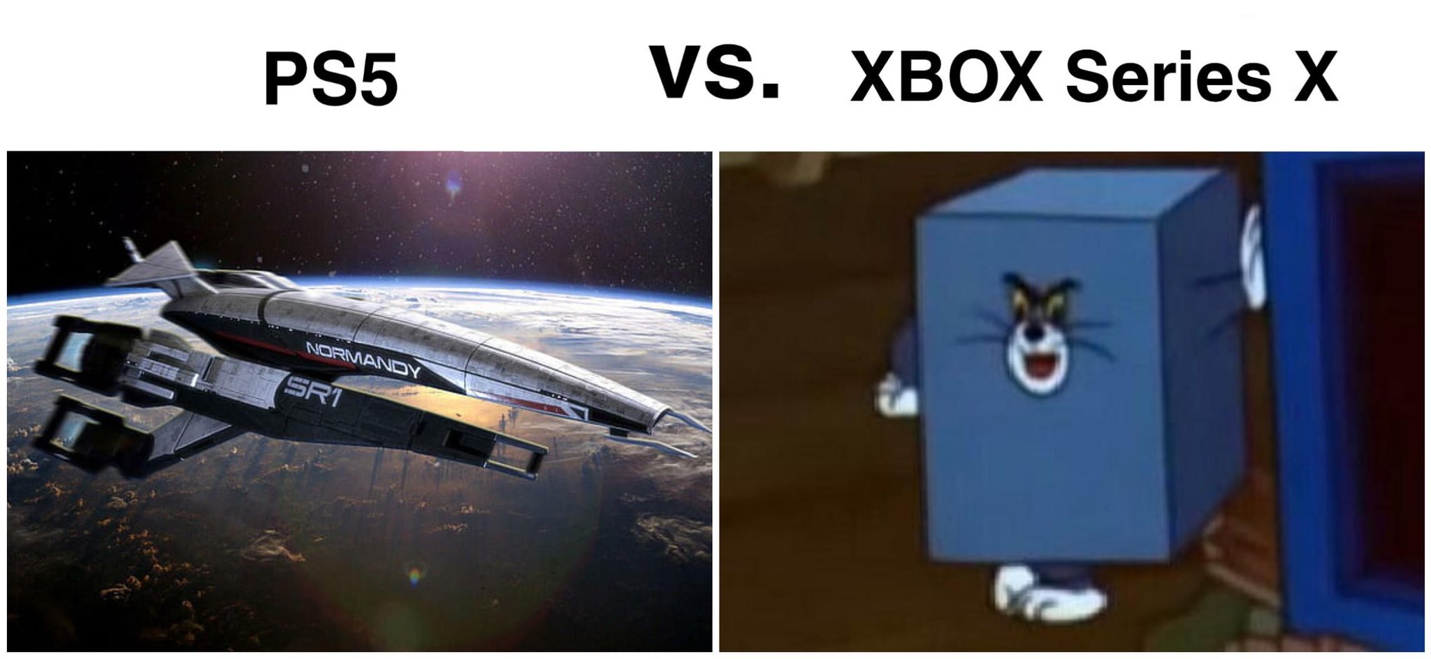 мемы про PlayStation 5 и Xbox