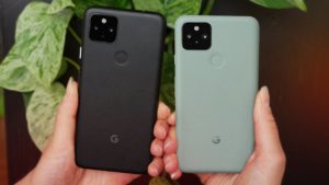 Смартфоны Pixel 5 и Pixel 4a 5G