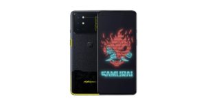 OnePlus 8T в стиле Cyberpunk 2077