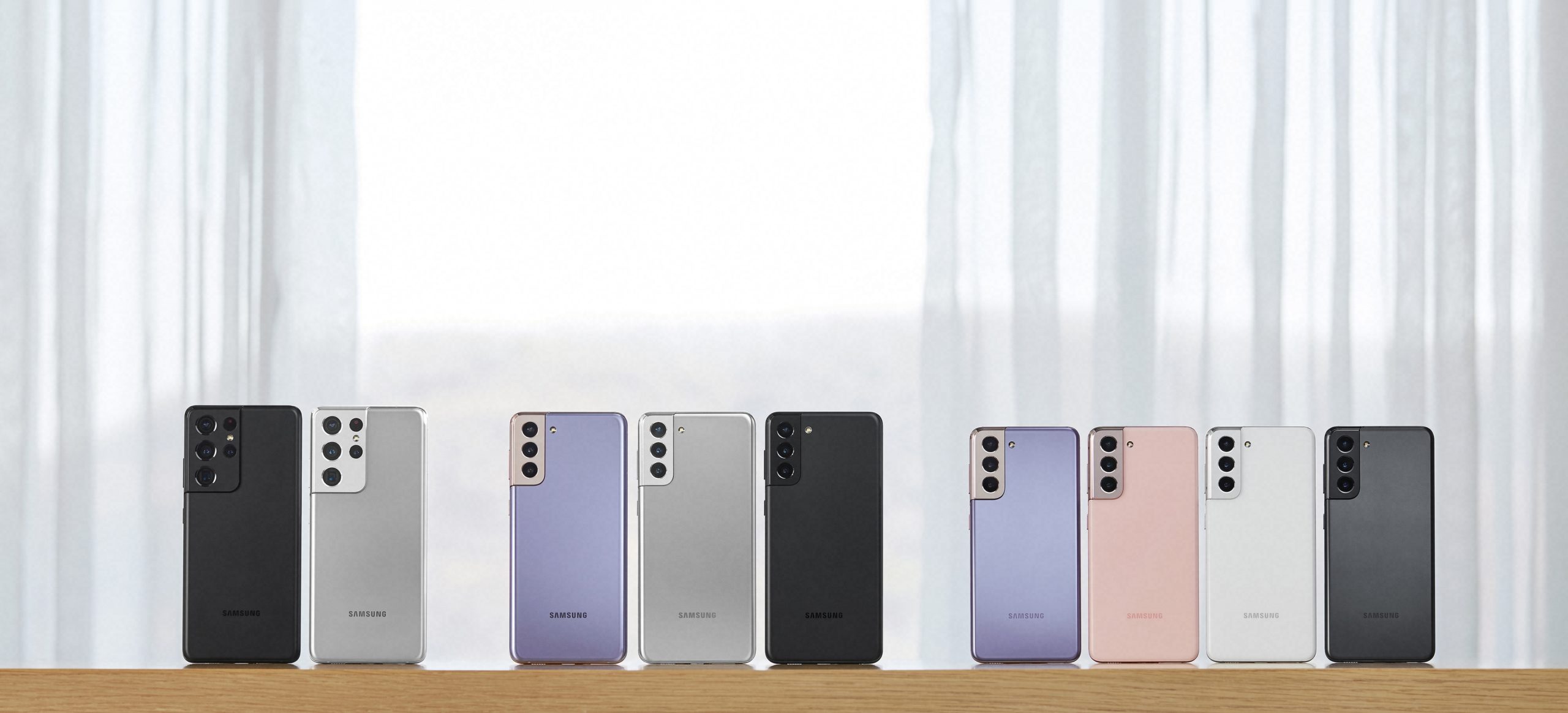 Samsung Galaxy S21 series color