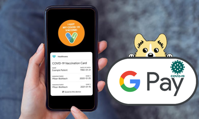 Цифровой сертификат вакцинации от коронавируса в Google Pay