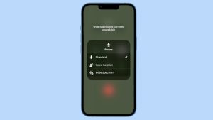 Voice Isolation ios 18