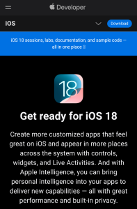 завантажити iOS 18 beta