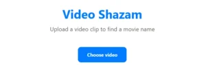 video shazam