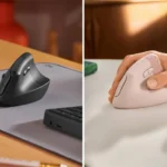 вертикальні бездротові миші logitech