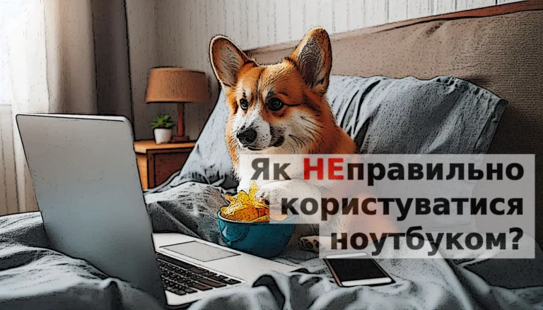 Лайфхаки для ноутбуків: як НЕправильно користуватися ноутбуком